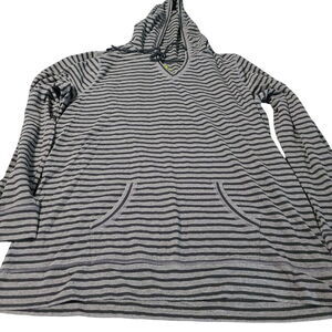 Made For Life Womens Pullover Hoddie Multicolor Size XXLT Cotton Blend Stretch